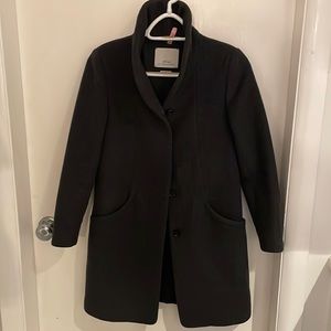 Aritzia Wilfred Cocoon coat in dark charcoal, womens size XXS
